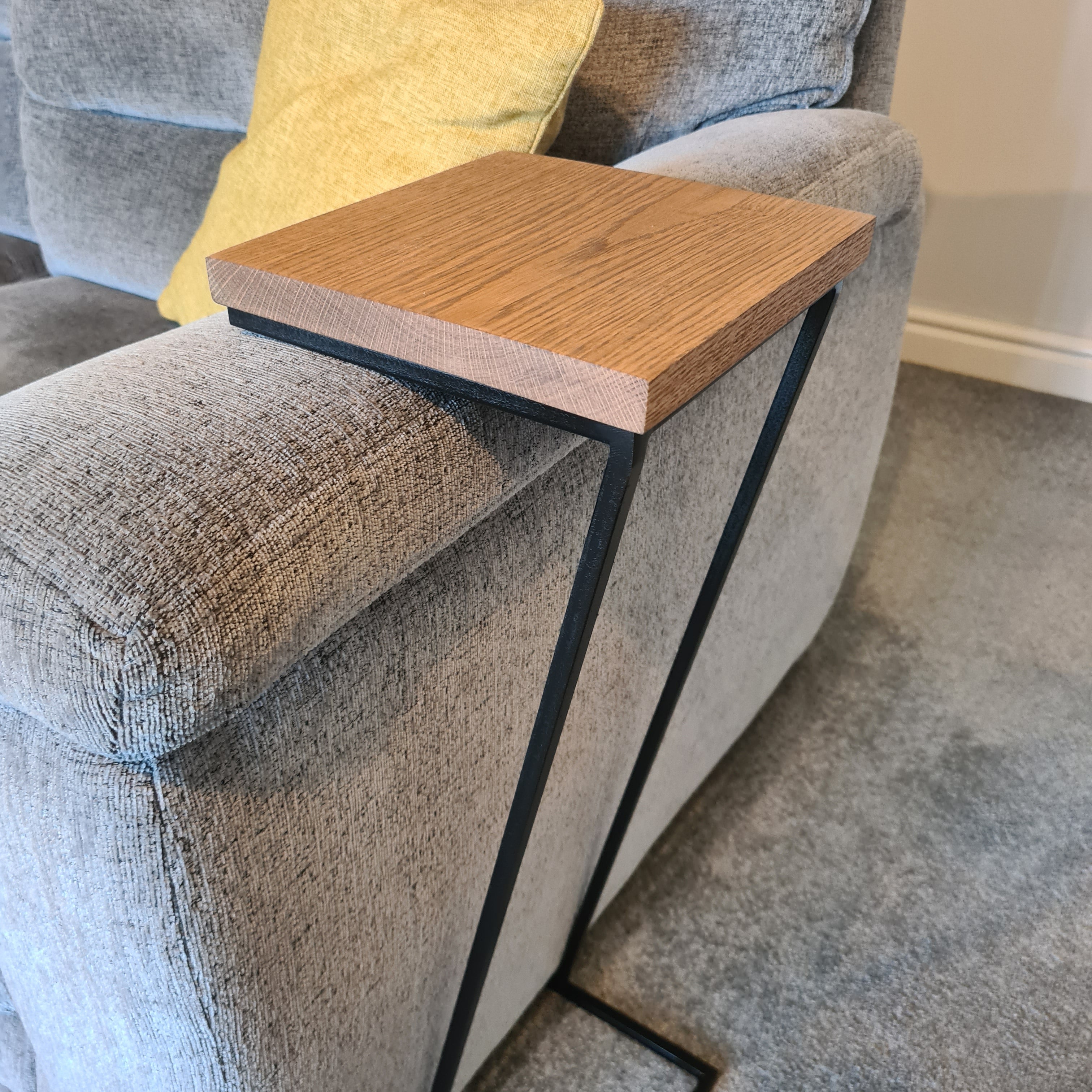 Slim end tables online with drink holders